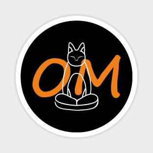 OM Cat Magnet